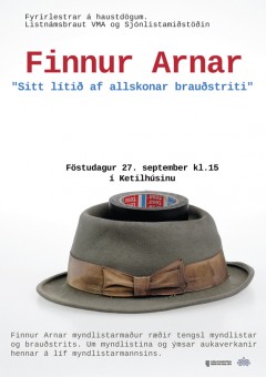 Finnur Arnar me fyrirlestur