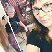 Elfar Logi og Marsibil.